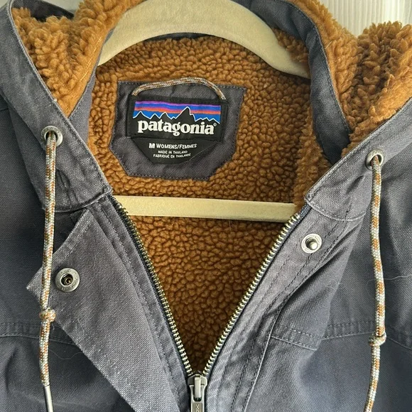 Patagonia Prairie Dawn Insulated Parka, Smoke Blue, M - Picture 2 of 6